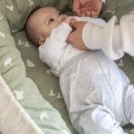 COLECHO VERDE OLIVO NIDOBEBÉ