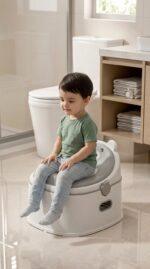 ENTRENADOR 3 EN 1: BACÍN, ASIENTO Y ESCALERA - Imagen 4